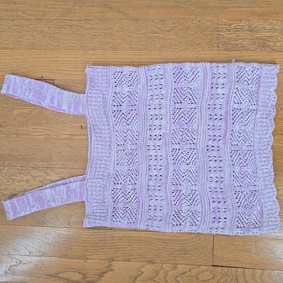 SO BRAND WOMEN'S JUNIOR SIZE LAVENDER KNIT SWEATER TANK SIZE XS - Picture 1 of 12